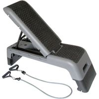 Banca step multifuncional Sport Fitness, tonificar músculos, plomo