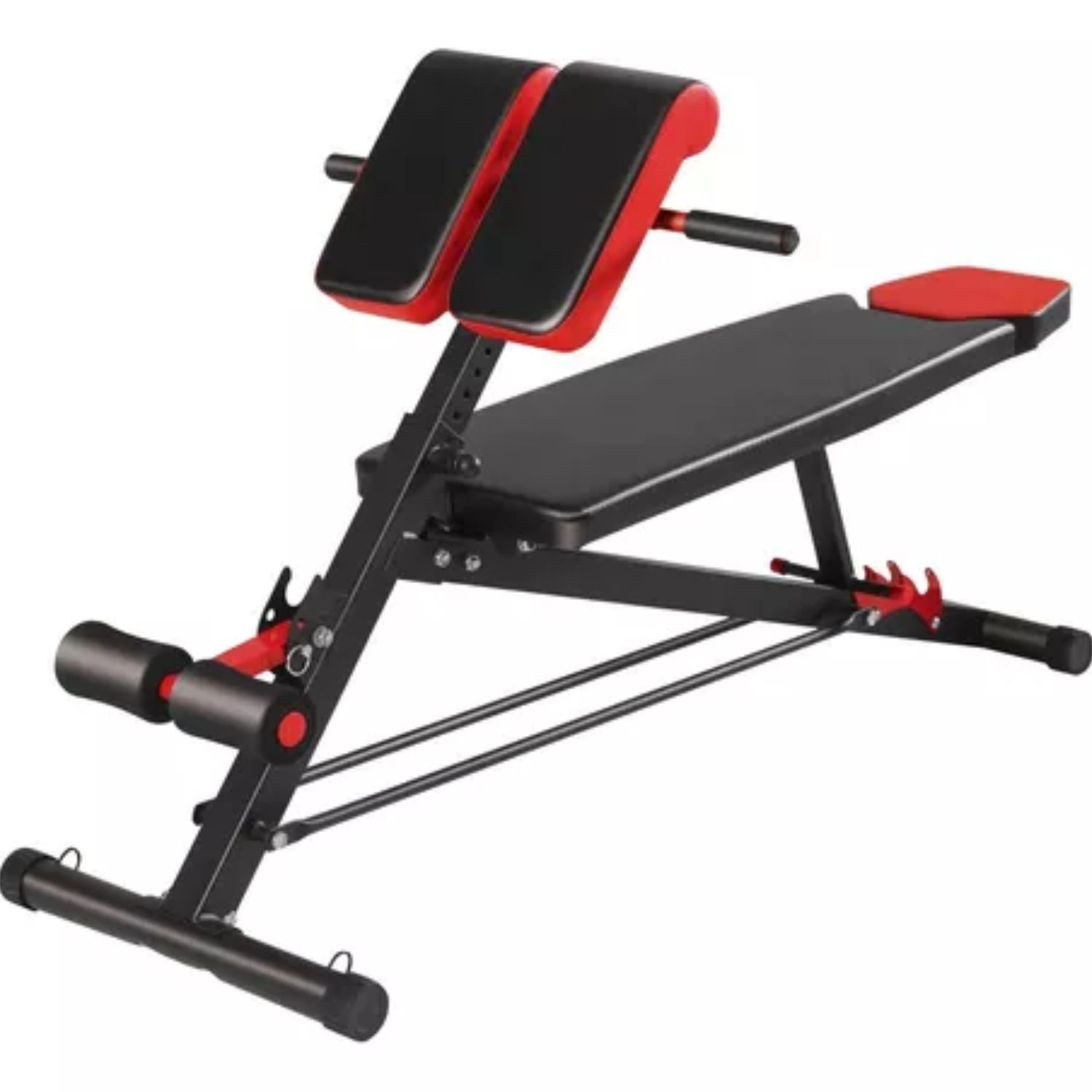 Imagen 1 del producto Banca Romana multifuncional abdominal, Sport Fitness, negra, rendimiento, estilo en entrenamiento