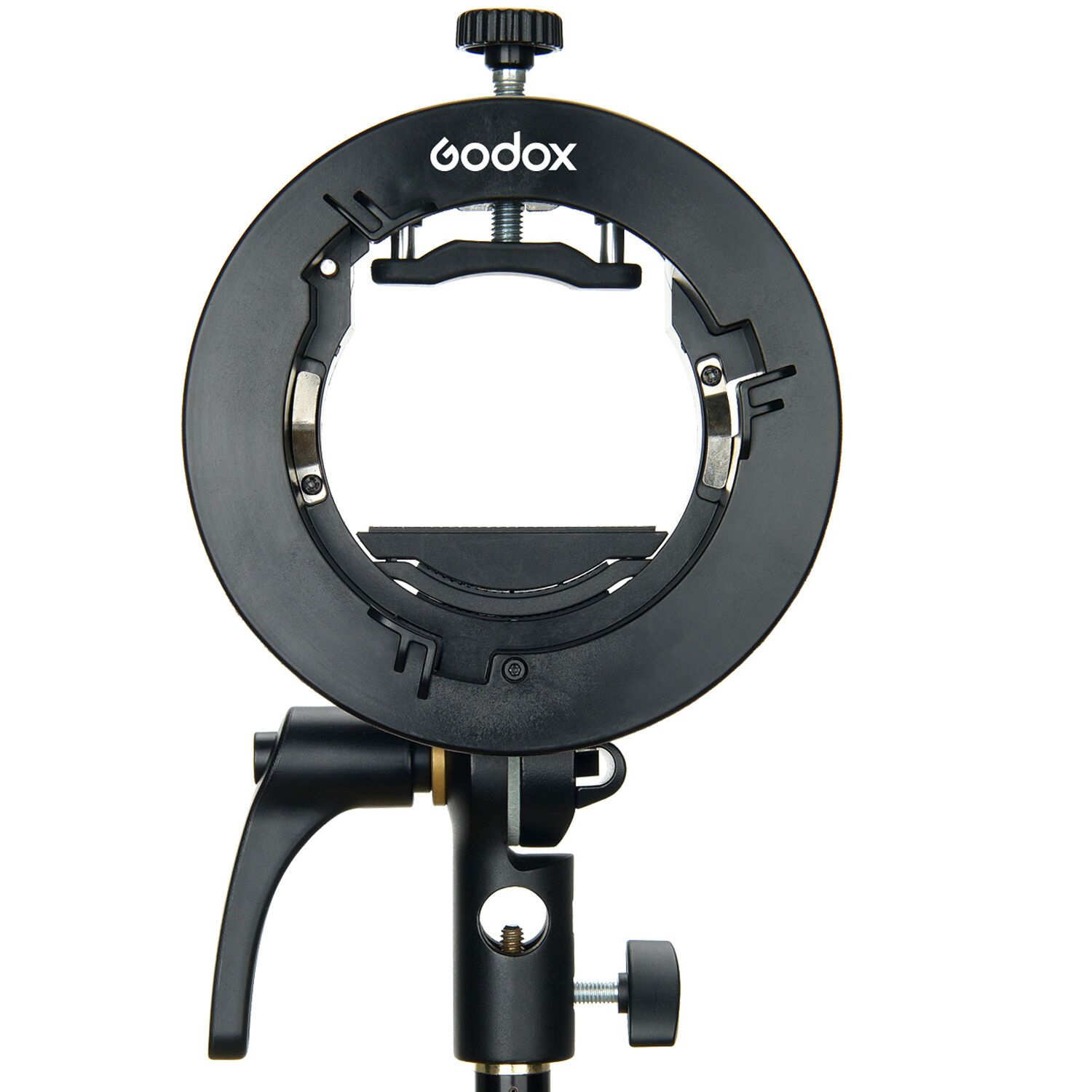Soporte Bracket Godox S2 Speedlite para Bowens, negro
