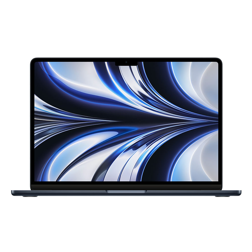 MacBook Air 13.6" Chip M2, GPU de 8 núcleos, 256GB SSD, 8GB RAM, macOS, midnight