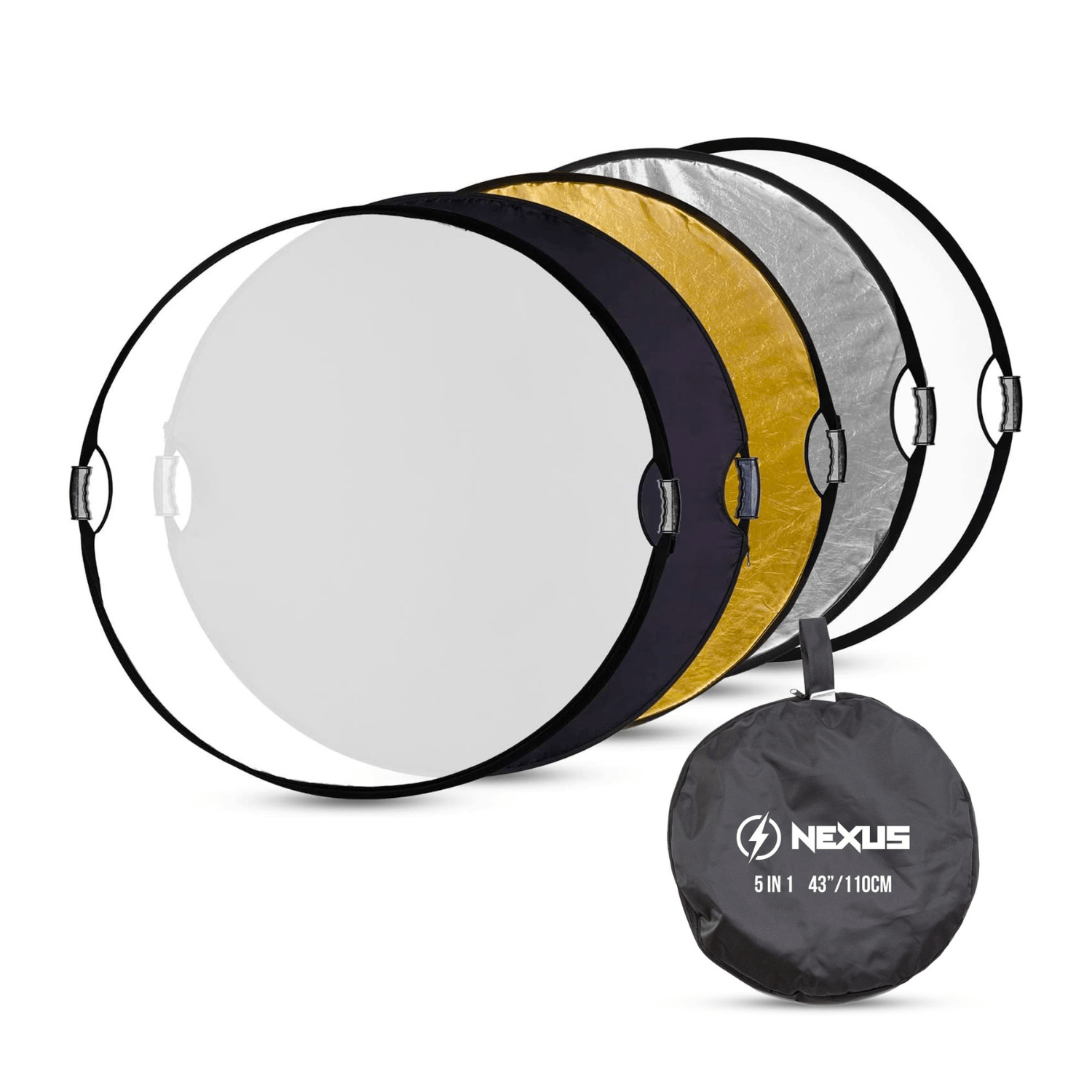 Rebotador Nexus, 5 en 1, 110 cm, agarres ergonómicos