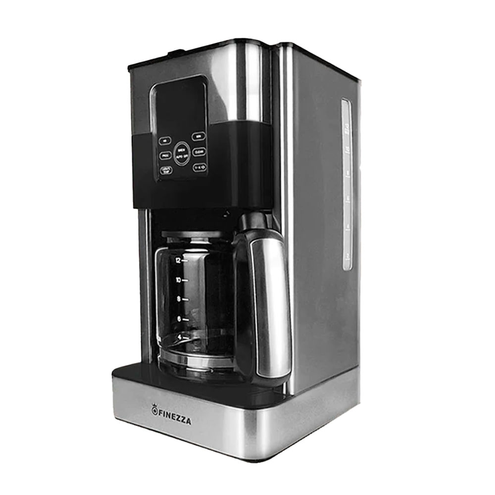 Imagen 2 del producto Cafetera eléctrica Finezza CK-676DI 1000w, capacidad 1.8 litros, mango ergonómico, negro