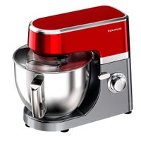 Batidora de pedestal Taurus BP53L 1000w, 8 velocidades, tazón 5.3 litros, acero inoxidable, rojo
