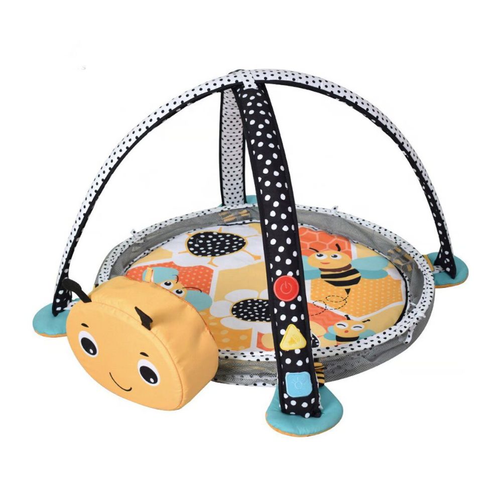 Imagen 1 del producto Gimnasio Baby World, musical con luces y pelotas de color, amarillo