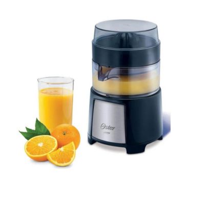 Exprimidor de naranja Oster FPSTJU4176 75w, 1 velocidad, 500 ml, negro