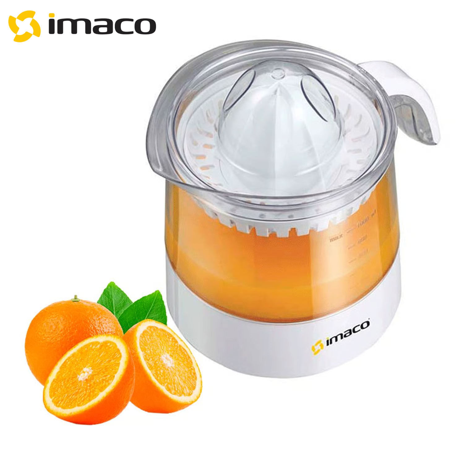 Imagen 2 del producto Exprimidor de cítricos Imaco CP401 40W, capacidad 1 litro, filtro removible, piezas aptas para lavavajillas, base antideslizante, blanco