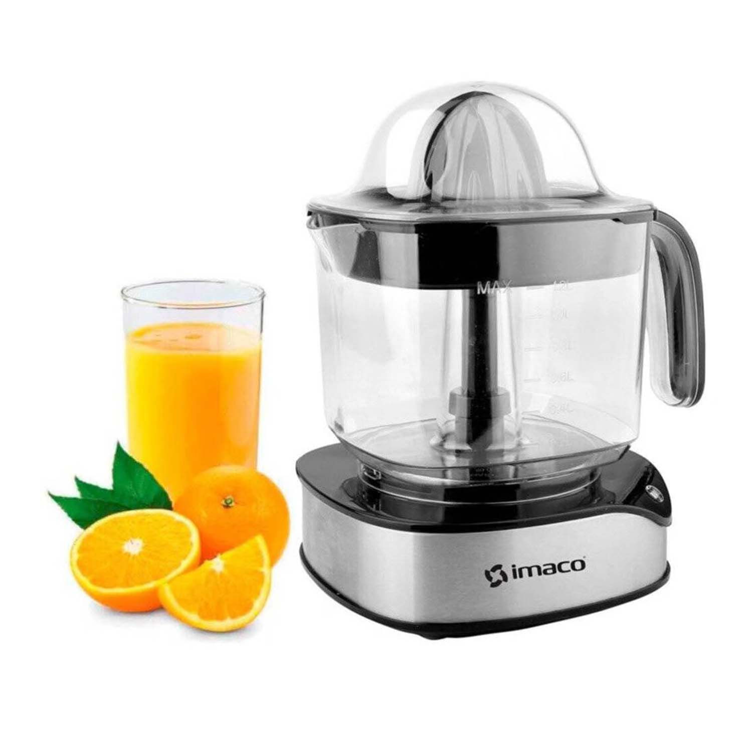 Exprimidor de cítricos Imaco, CP2512I, 40W, 1.2 litros, acero inoxidable
