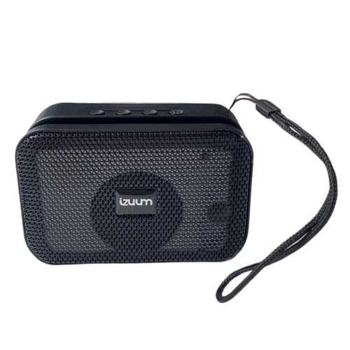 Parlante bluetooth Izuum Style Bass 2 5W, radio FM, micro USB, negro