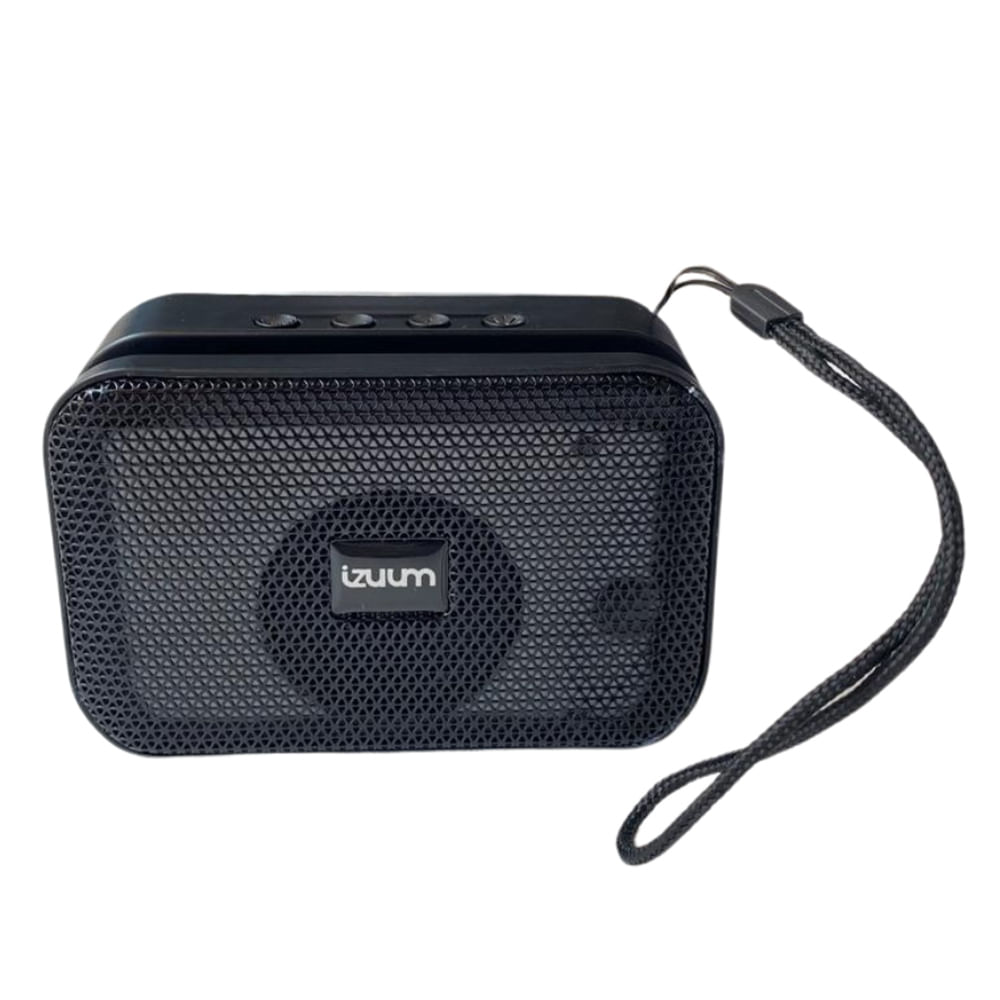 Parlante bluetooth Izuum Style Bass 2 5W, radio FM, micro USB, negro