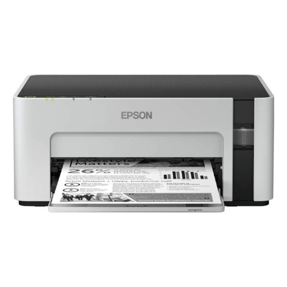 Imagen 1 del producto Impresora Epson M1120 monocromática, Wi-Fi, 32PPM, inalámbrica, tecnología de inyección, tintas incluidas