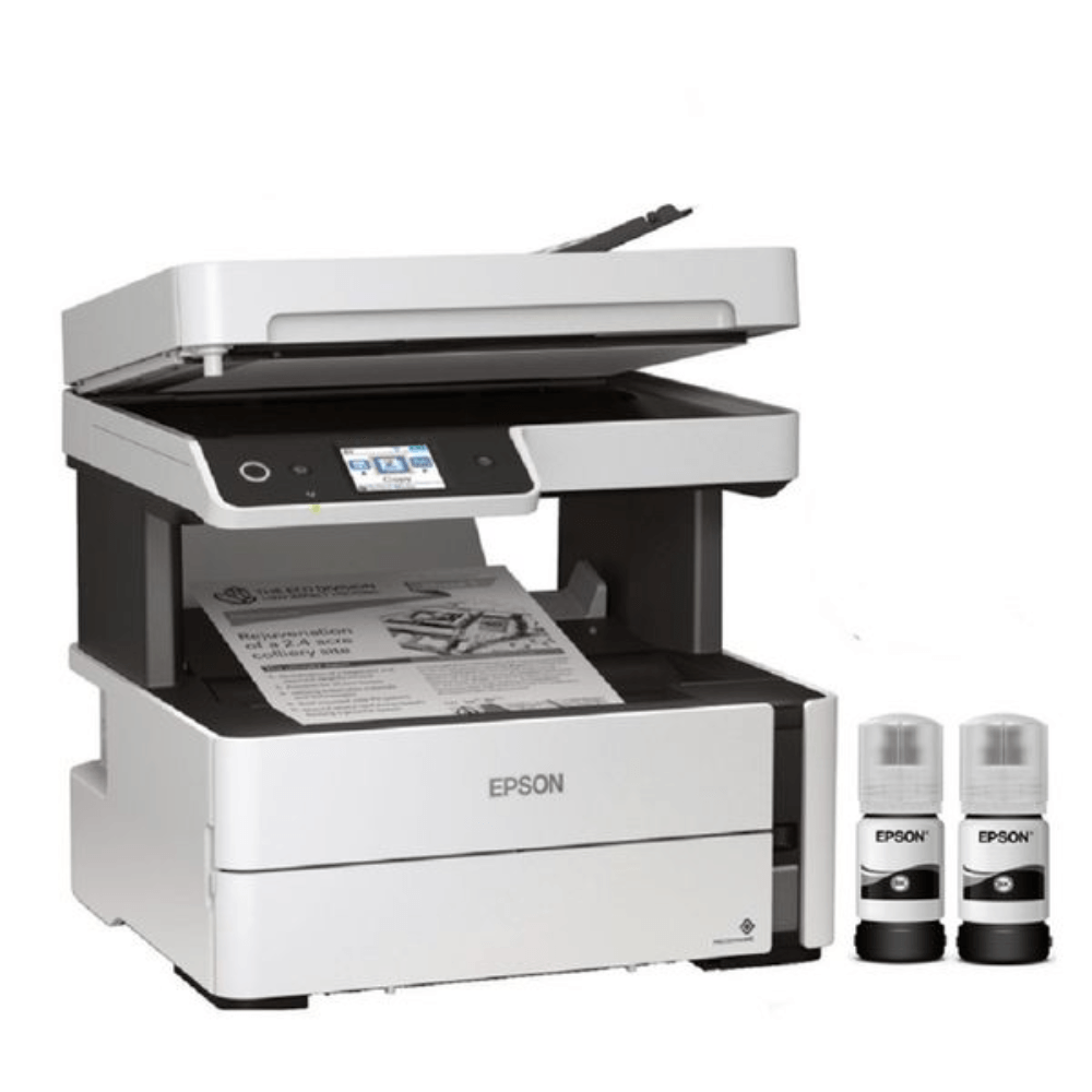 Imagen 1 del producto Impresora multifuncional monocromática Epson EcoTank M3170, inyección de tinta, inalámbrica, Wi-Fi, con tanques recargables