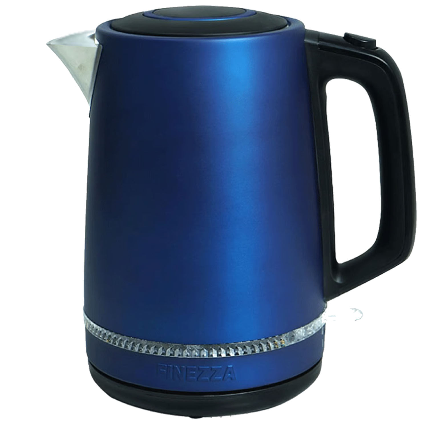 Hervidor eléctrico Finezza CK-678HA 2200W, 2 litros, durabilidad, filtro lavable, azul