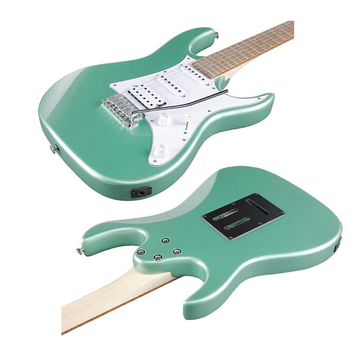Imagen 2 del producto Guitarra eléctrica Gio GRX40, acabado gloss + Marshall 10W, verde