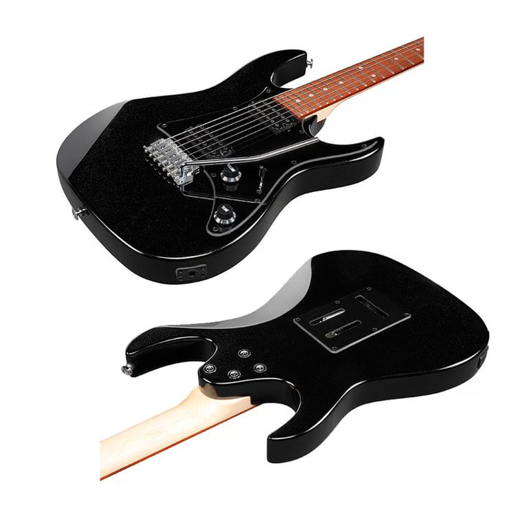 Imagen 2 del producto Guitarra eléctrica Gio GRX20 black night + Marshall 10W, negro