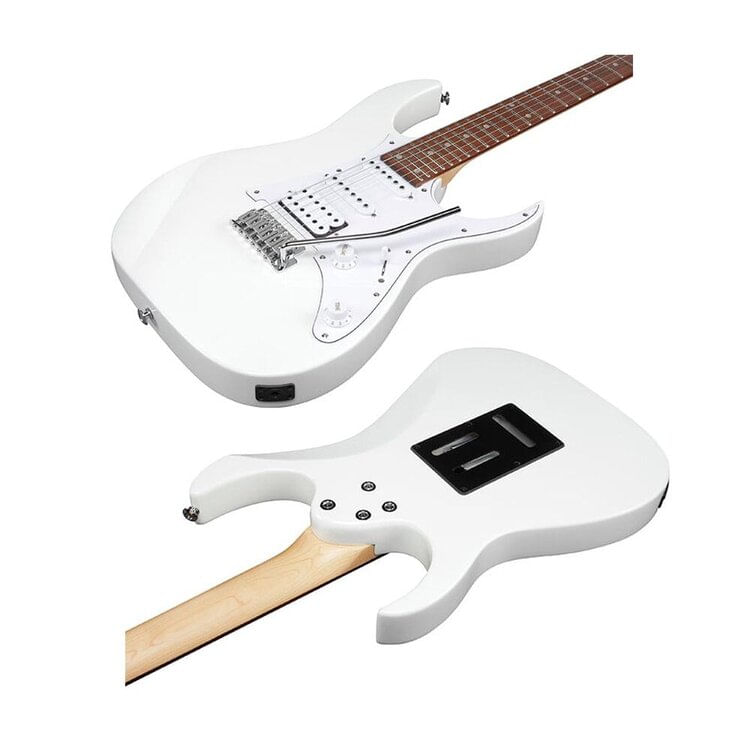 Imagen 2 del producto Guitarra eléctrica Gio GRG140, mástil maple + Marshall 10W, blanco