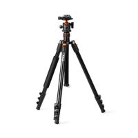 Trípode, K&F Concept, liviano para cámara DSLR, rótula de bola, alta capacidad de carga, negro