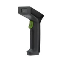 Lector pistola escáner de códigos de barras Zkteco ZKB202S 1D/2D inalámbrico, conectividad bluetooth y 2.4GHz, negro