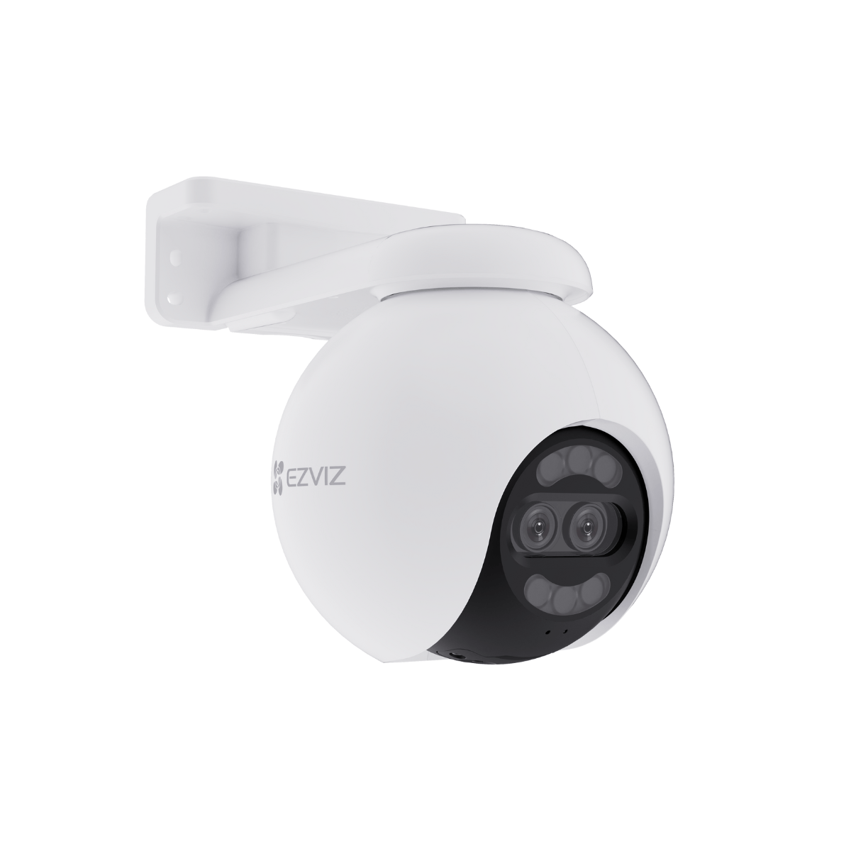 Cámara de seguridad Ezviz H80X, Dual 4K, para exteriores, bidireccional, blanco