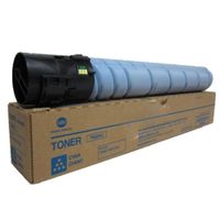 Tóner Konica Minolta, TN-324C, 26,000 páginas, alta calidad, cian