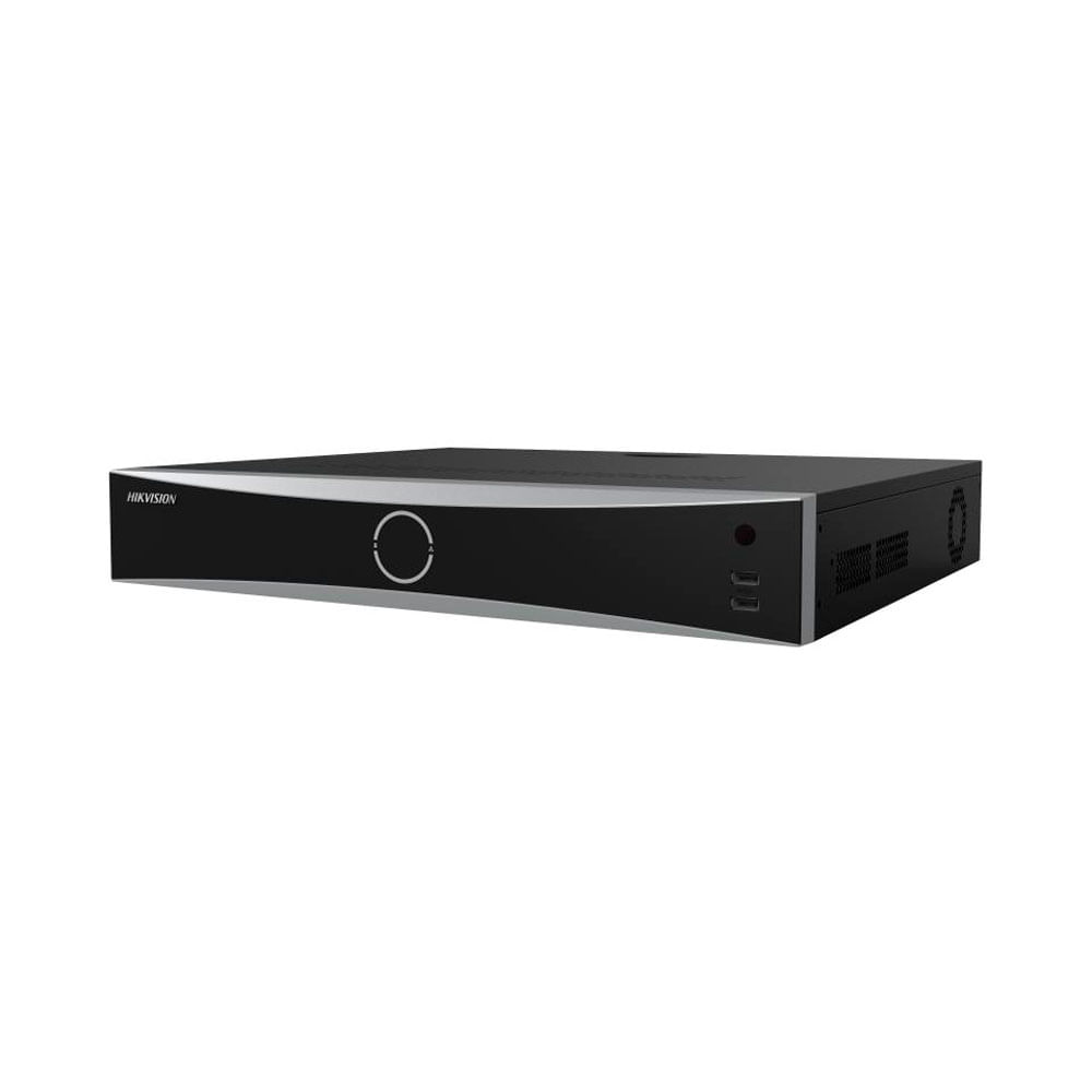 Imagen 1 del producto NVR 32 Canales Hikvision HK-DS7732NXI-K4, 4 Sata, 10MP, 4K, salida HDMI/VGA, negro