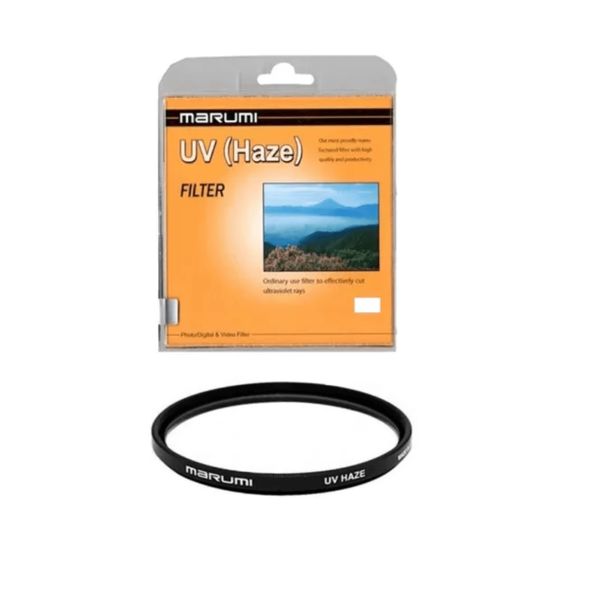 Imagen 2 del producto Filtro de protección UV HAZE 67mm (N) Marumi, realza tus capturas con nitidez, negro
