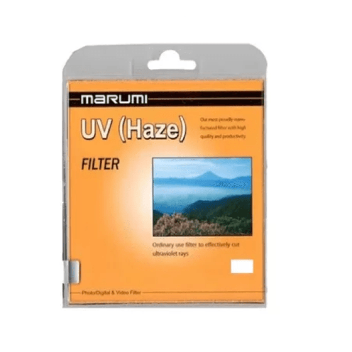 Filtro de protección UV HAZE 67mm (N) Marumi, realza tus capturas con nitidez, negro