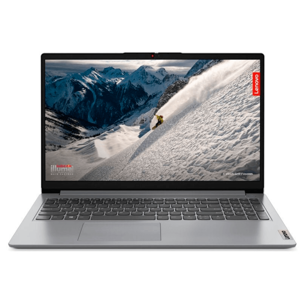 Laptop Lenovo Ideapad 1 R5 7520U, 15.6", FHD, 8GB RAM, 512GB, FreeDOS, gris
