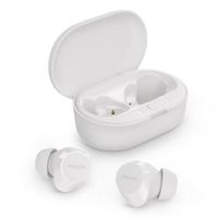 Audífonos bluetooth True Wireless Philips TAT1209 control táctil, resistencia IPX4, duración máx. 18 horas con estuche de carga, blanco