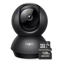 Cámara de seguridad Tapo C211 2K para interiores, negro + Micro SD 128GB - CS-TPC211-SD128