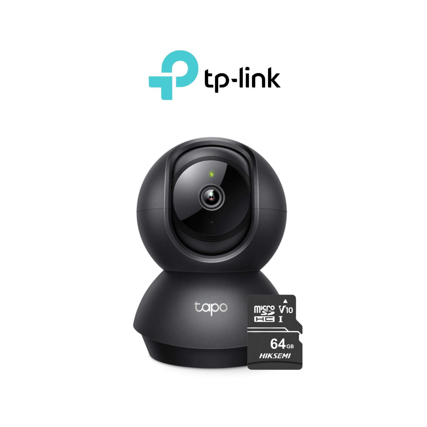 Imagen 2 del producto Cámara de seguridad Tapo C211 2K para interiores, negro + Micro SD 64GB - CS-TPC211-SD64