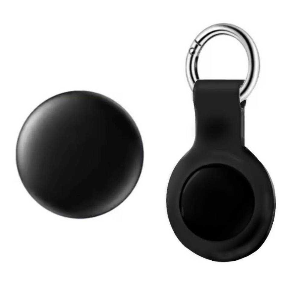 Localizador GPS iTag, compatible con iPhone, batería de larga duración, negro