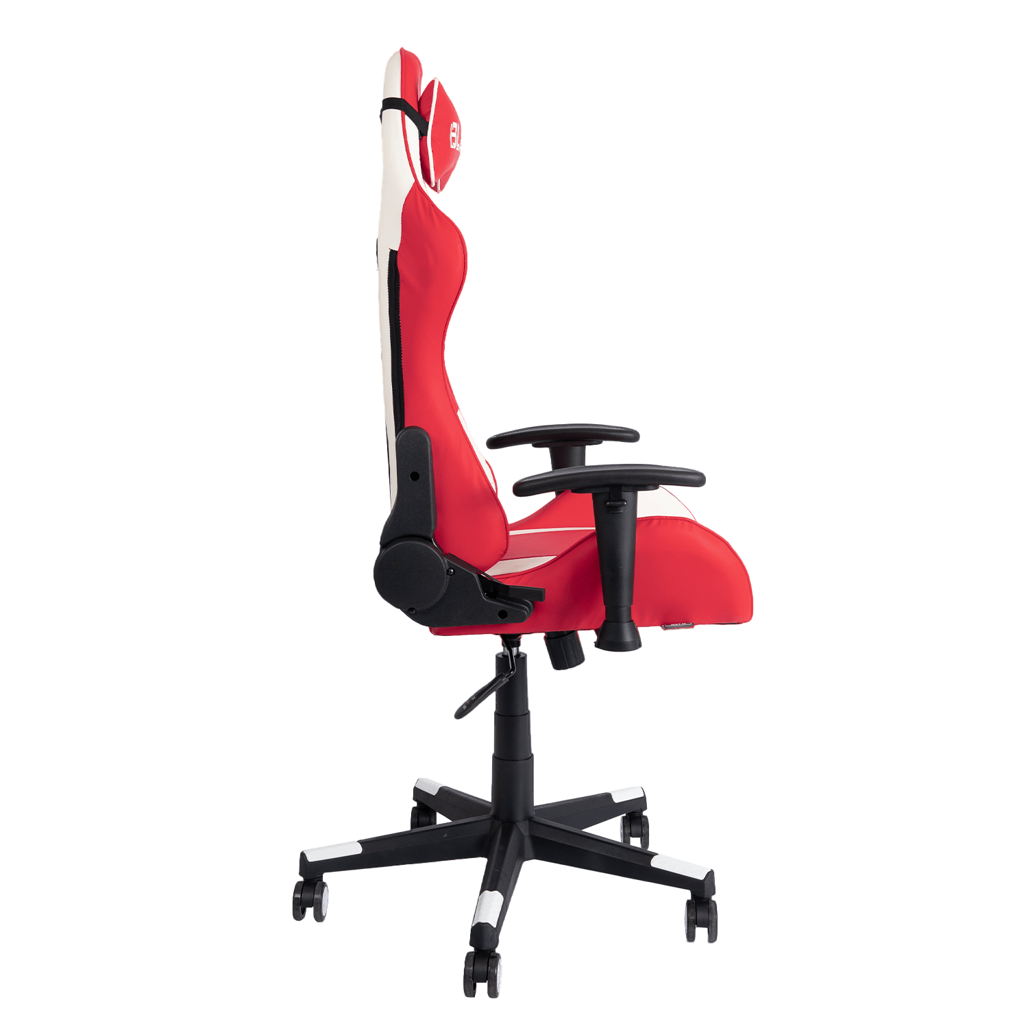 Imagen 2 del producto Silla gamer Blazze Éxodo 180° con masaje lumbar, reposabrazos ajustables, soporte 120 kg, rojo