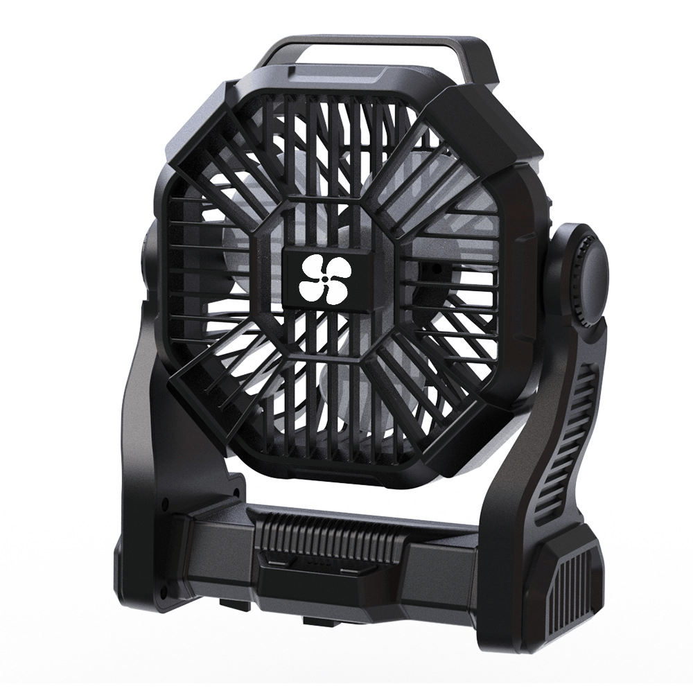 Ventilador Westminster con luz LED 45W, 4 velocidades, negro