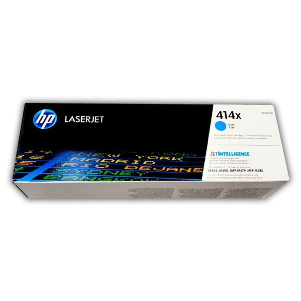 Imagen 2 del producto Tóner HP 414X W2021X, 6000 páginas, cyan
