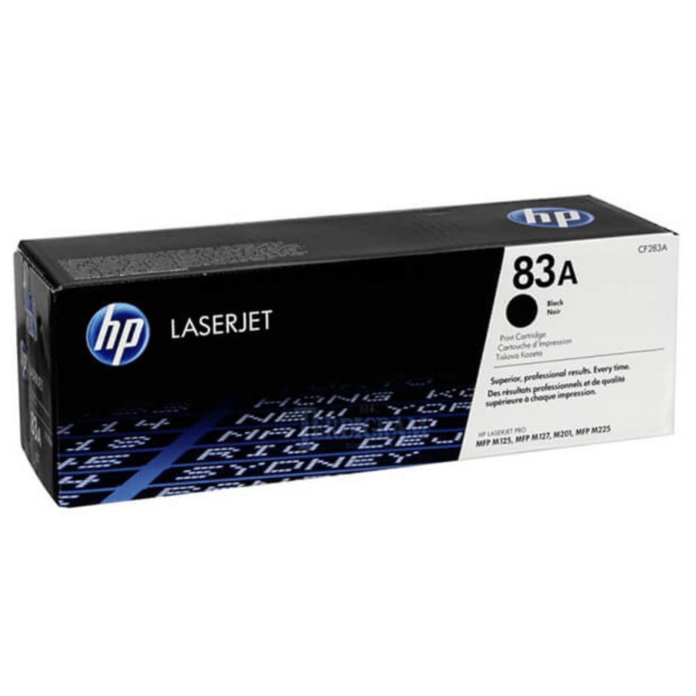 Imagen 2 del producto Tóner Laser Jet Hp 83A Cf283A, M127,M201,M225, 1500 páginas, negro