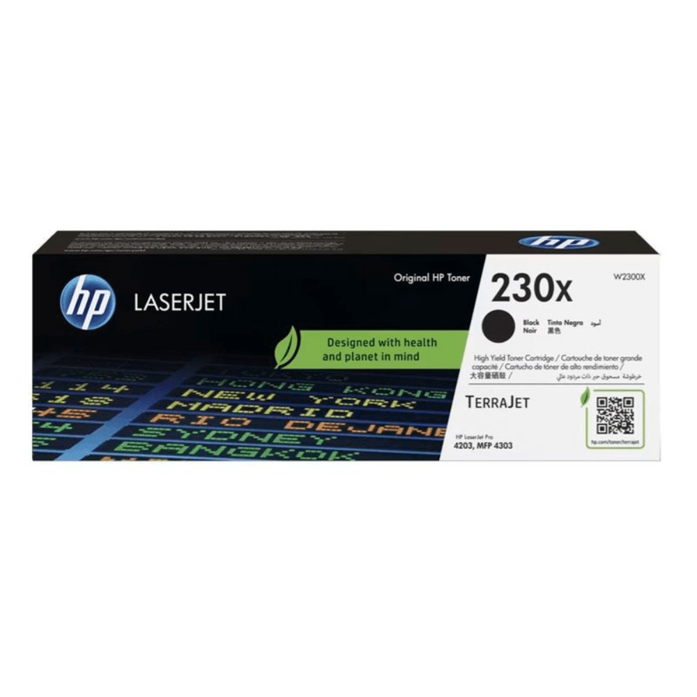 Tóner HP 230X LaserJet, compatible con W2300X, negro