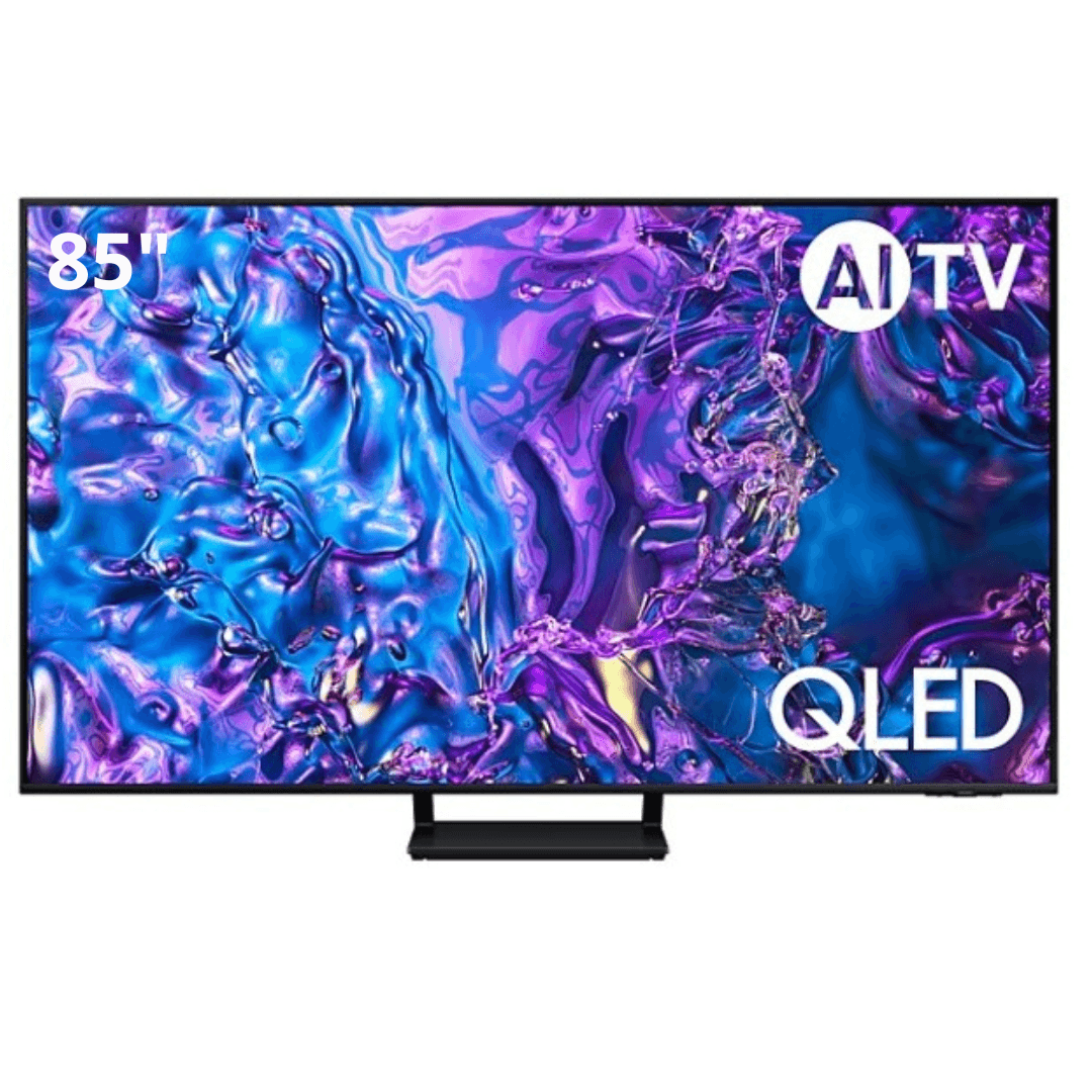 Smart TV Samsung 4K 85" QLED, Ultra HD, sistema Tizen integrado, Q70D