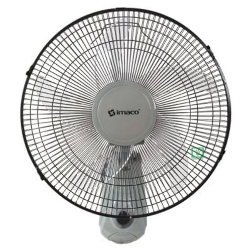 Ventilador de pared Imaco FW450 45w, 5 aspas acrílicas, alta calidad, gris