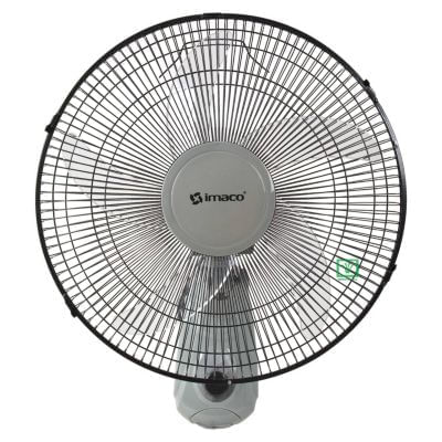 Ventilador de pared Imaco FW450 45w, 5 aspas acrílicas, alta calidad, gris