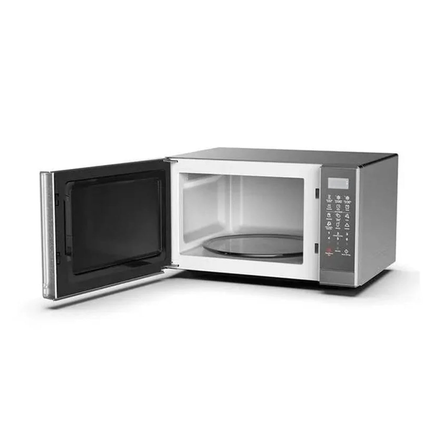 Imagen 2 del producto Microondas Indurama MWI-32TCRP 1000w, 32 litros, alta potencia, funciones inmediatas, plateado