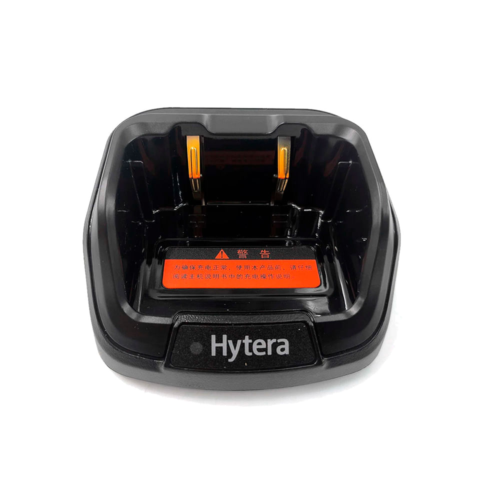 Cargador de radio Hytera CH10L2, cargador de escritorio rápido para baterías Li-Ion, Li-polímero, Ni-MH, negro