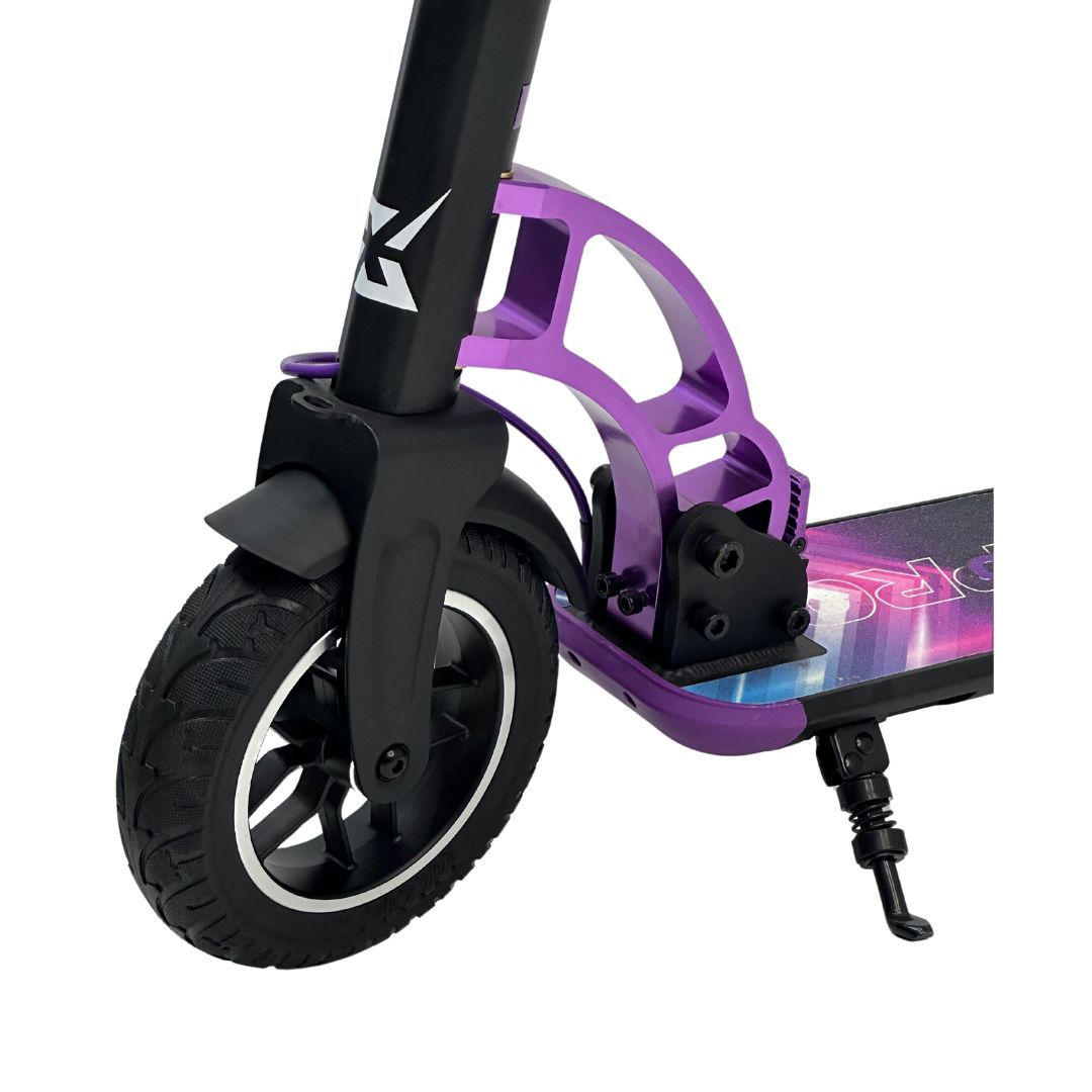 Imagen 2 del producto Scooter Oxiepro urbano de lujo, peso máx. soportado 120kg, todo terreno, lila