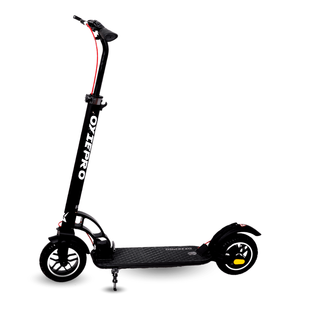 Imagen 1 del producto Scooter manual Oxiepro urbano de lujo, base antideslizante, frenos de disco de aluminio, negro