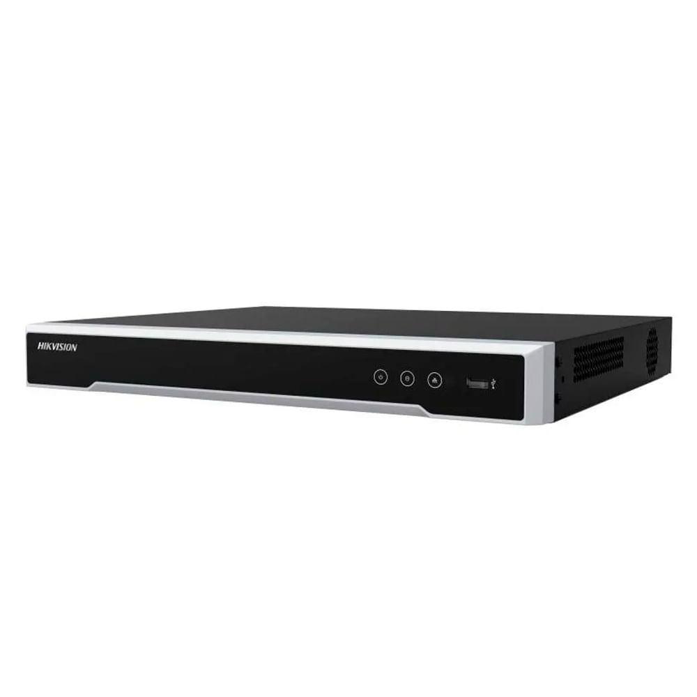 Imagen 1 del producto NVR Hikvision HK-DS7616NI-Q2/16P 16 canales, PoE, 2 Sata hasta 6TB, negro