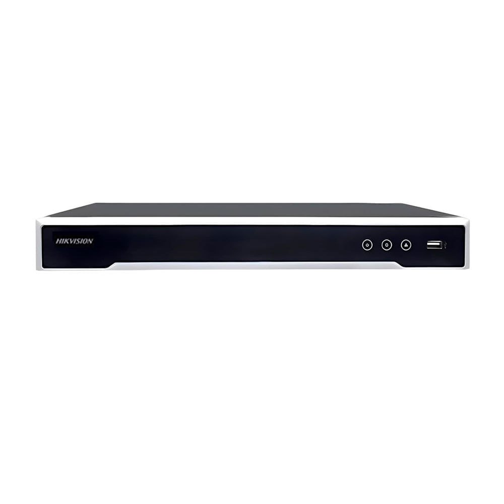 Imagen 2 del producto NVR Hikvision HK-DS7616NI-Q2/16P 16 canales, PoE, 2 Sata hasta 6TB, negro