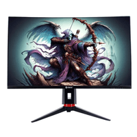 Monitor gamer curvo 31.5"" Teros TE-3215G VA, FHD(1920x1080), 16:9, 165 Hz, 1 ms, negro