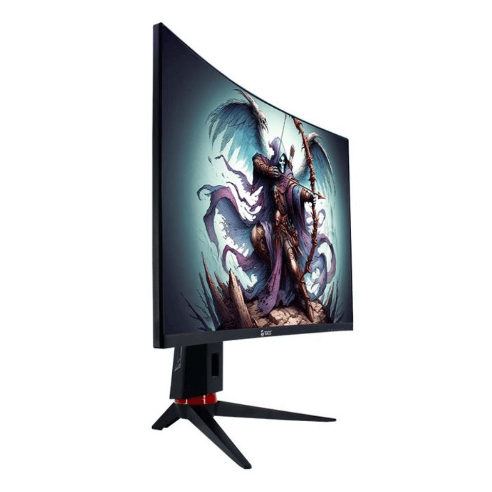 Imagen 2 del producto Monitor gamer curvo 31.5"" Teros TE-3215G VA, FHD(1920x1080), 16:9, 165 Hz, 1 ms, negro