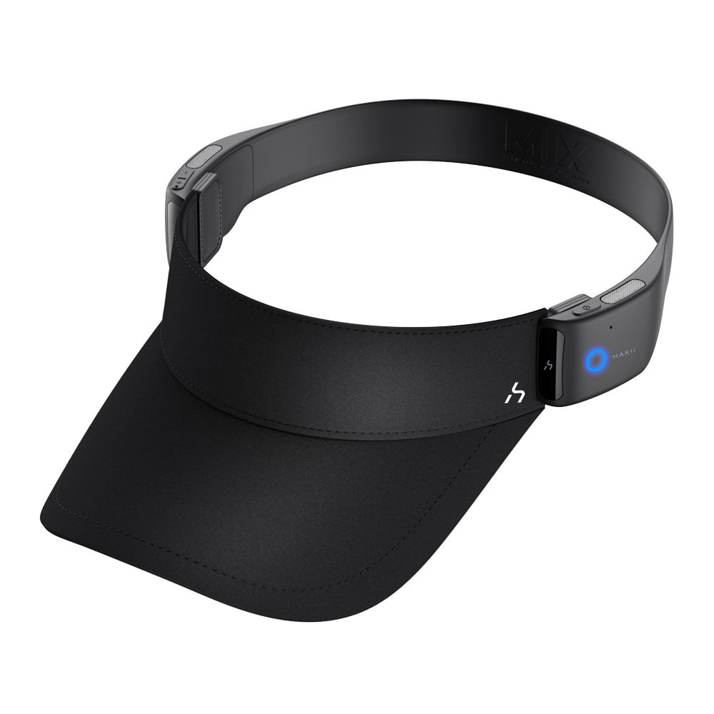 Imagen 1 del producto Audífono bluetooth open ear Hakii Mix 3 en 1 Talla M, hasta 10 horas, IPX5, negro