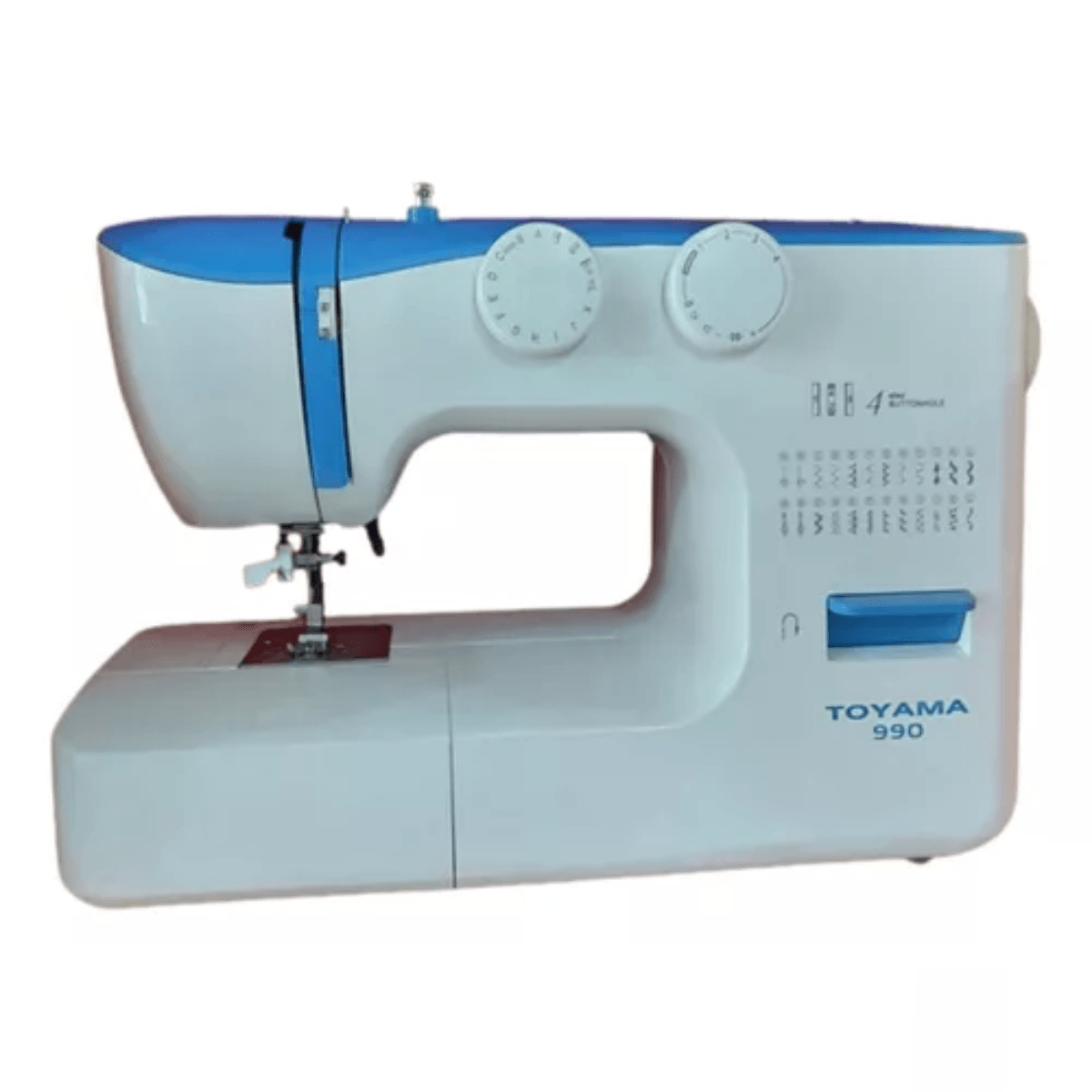 Máquina de coser Toyama 990 25 puntadas, brazo libre para proyectos creativos