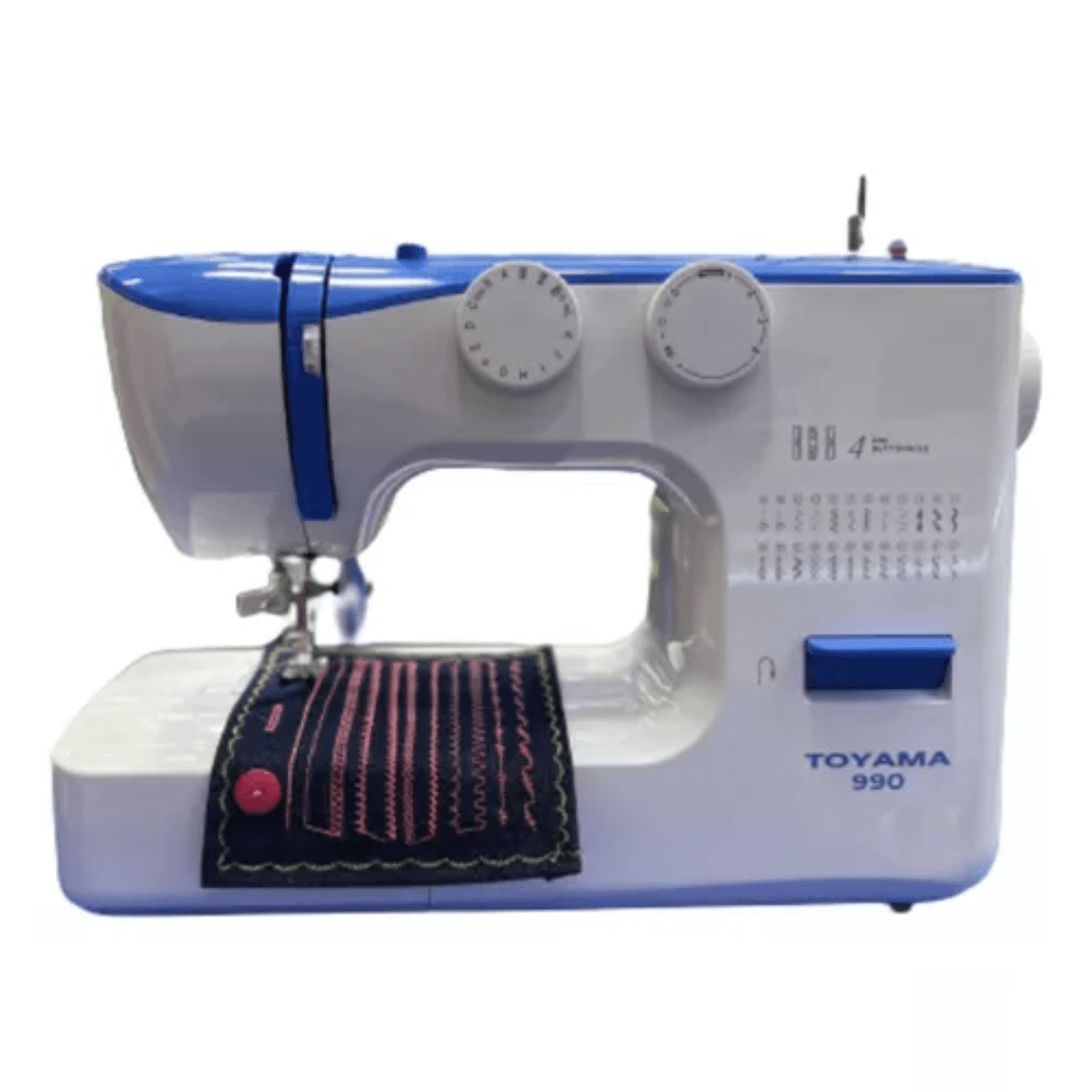 Imagen 2 del producto Máquina de coser Toyama 990 25 puntadas, brazo libre para proyectos creativos